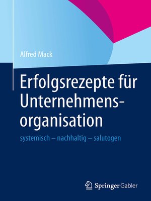 cover image of Erfolgsrezepte für Unternehmensorganisation